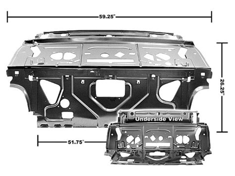 1969 gto rear speaker shelf sheet metal|pontiac gto 69 package shelf.